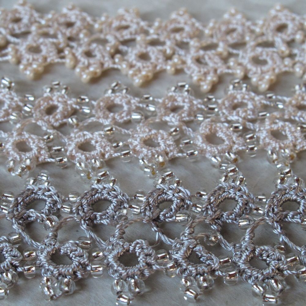 Bracelets - BRACELET TEXTILE "HUSNU" - LAGON - KARAWAN AUTHENTIC