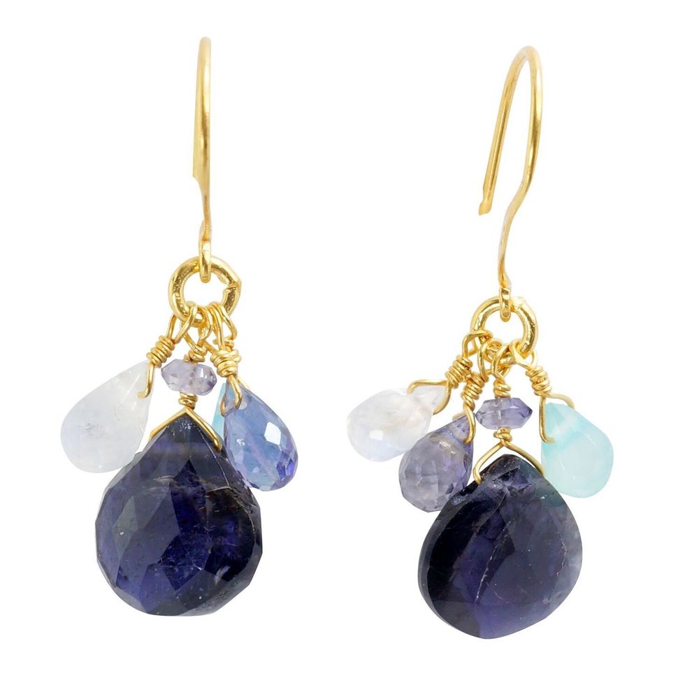 Jewelry - EARRINGS\" GRAPES\” CARNELIAN - KARAWAN AUTHENTIC
