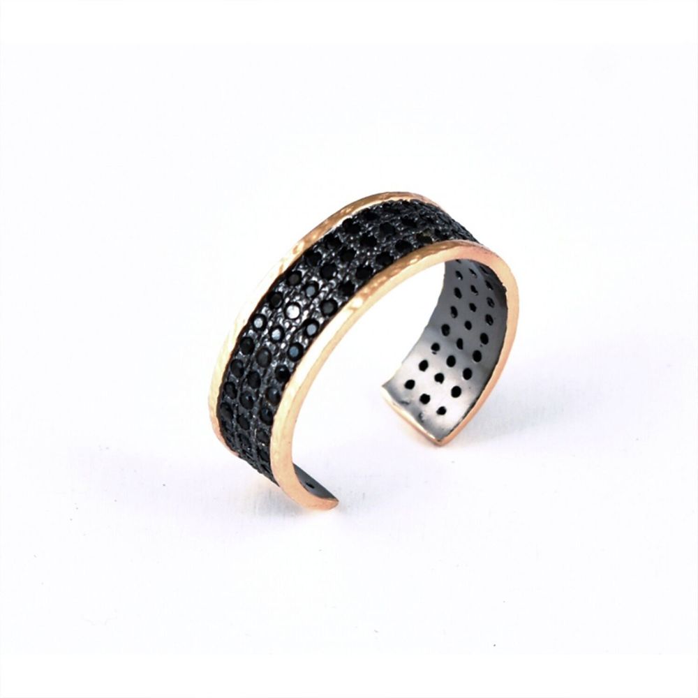Bijoux - ANNEAU AJUSTABLE ''NUIT DES TEMPS'' - KARAWAN AUTHENTIC