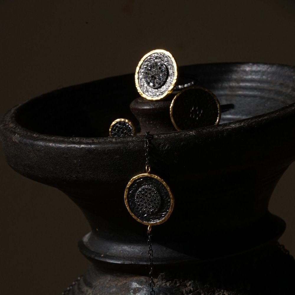 Bijoux - BAGUE "NUIT DES TEMPS" - COLLECTION ARKEOS - KARAWAN AUTHENTIC