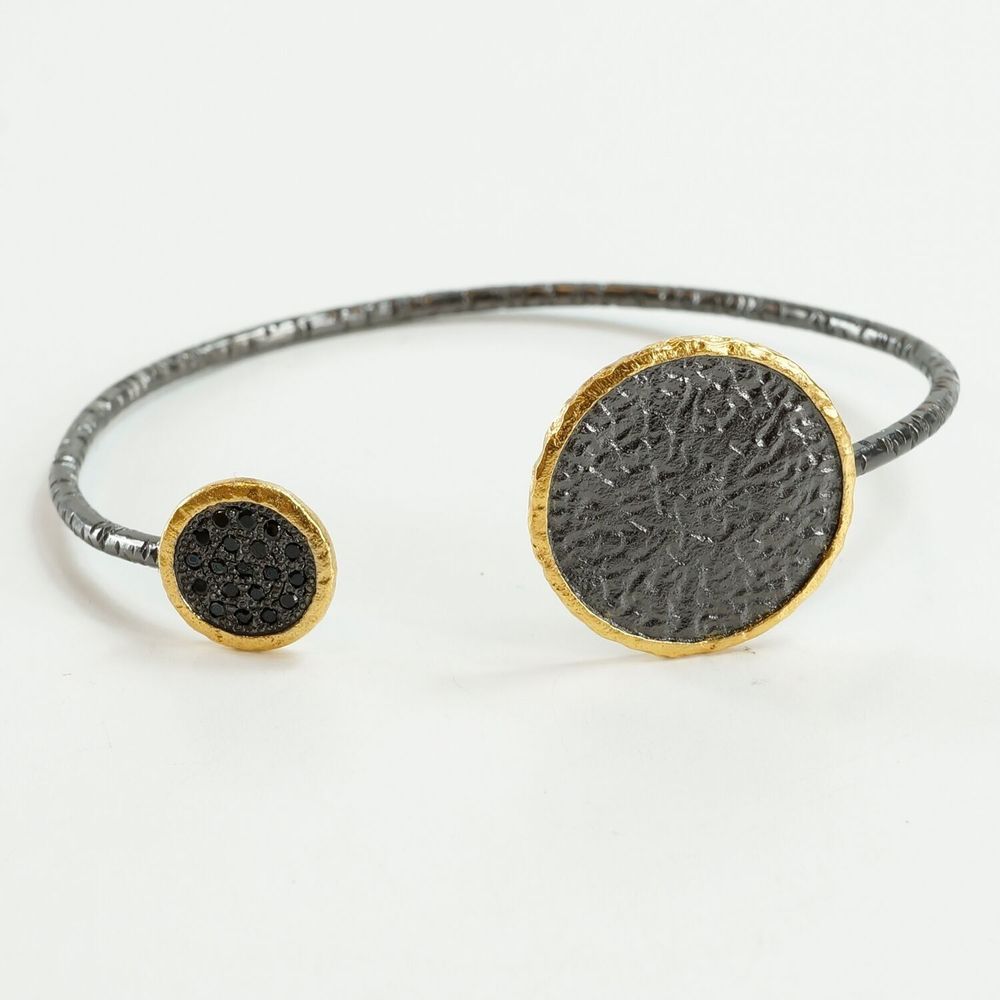 Bracelets - BANGLE BRACELET\" NIGHT OF THE TIMES\” - ARKEOS COLLECTION - KARAWAN AUTHENTIC