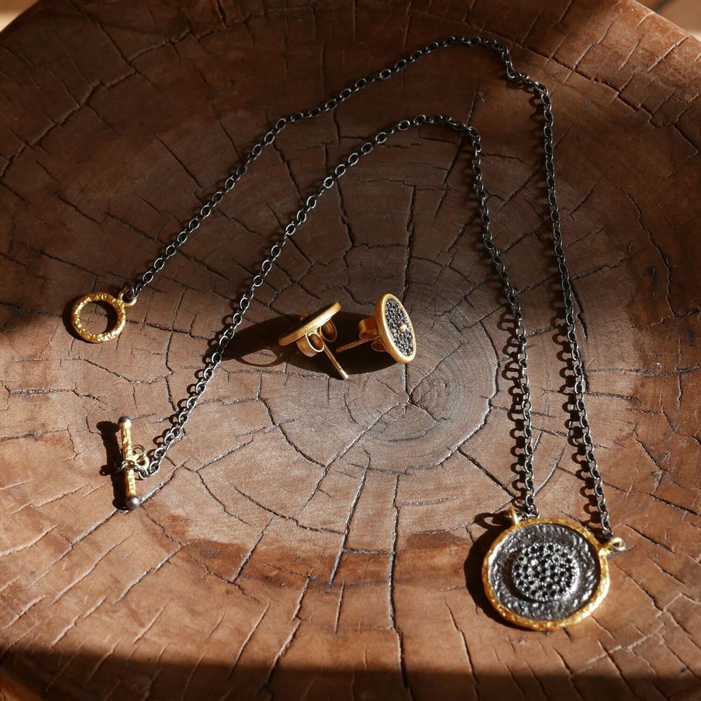 Bijoux - PENDENTIF "NUIT DES TEMPS" - COLLECTION ARKEOS - KARAWAN AUTHENTIC