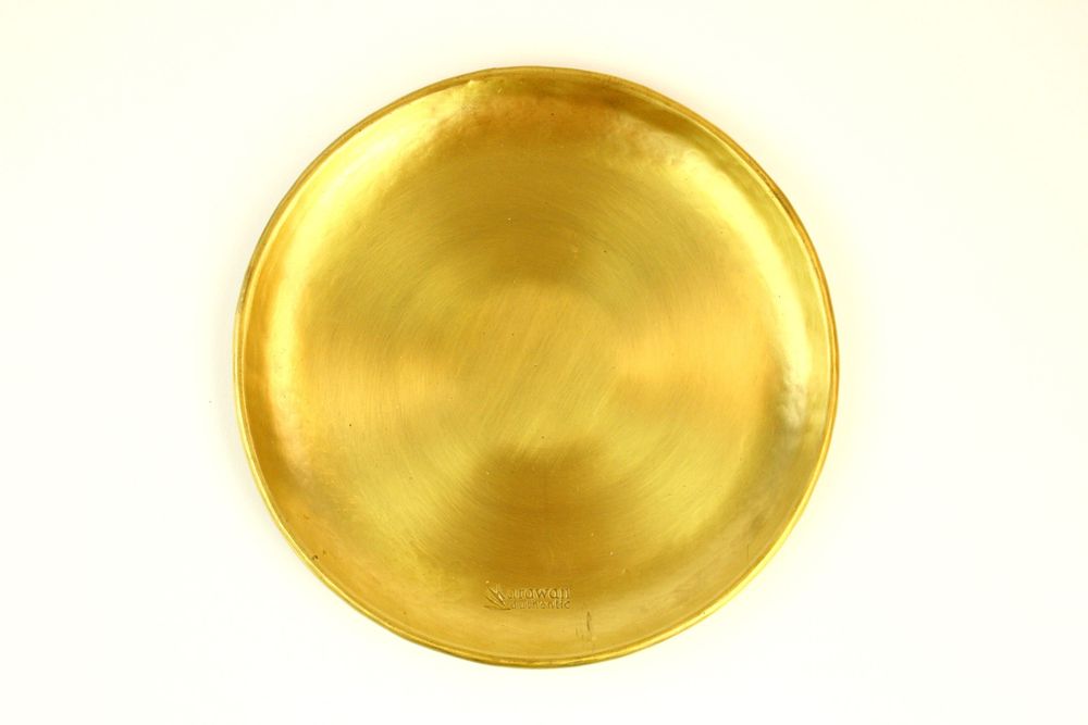 Objets de décoration - COUPELLE EN LAITON LISSE DORÉ 'MOON' - KARAWAN AUTHENTIC
