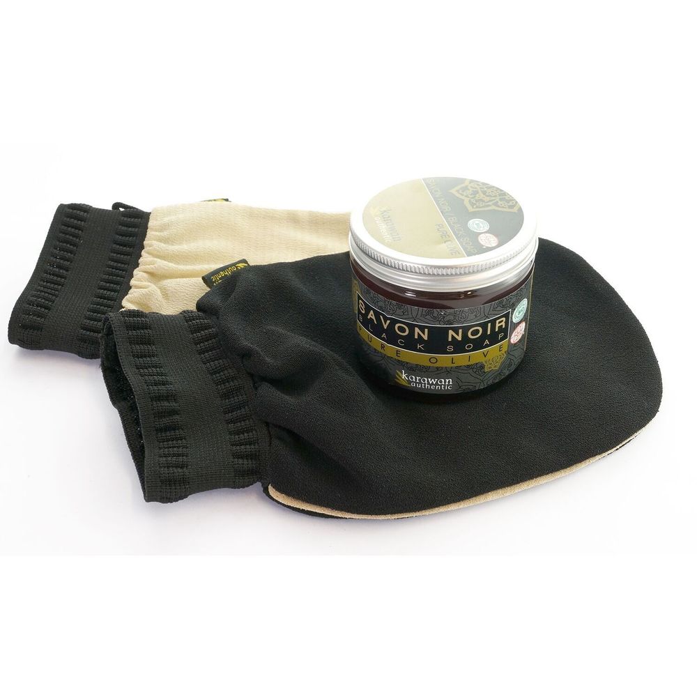 Beauty products - KESSA SCRUB GLOVE - MEDIUM GRAIN - KARAWAN AUTHENTIC
