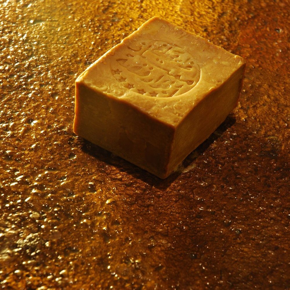 Soaps - ALEPPO SOAP PURE OLIVE 95% - IN BOX - KARAWAN AUTHENTIC