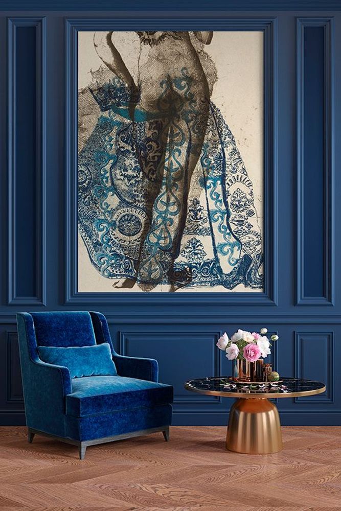 Tapestries - Wall decor / Wallpaper "Lace" - CHARLOTTE MASSIP