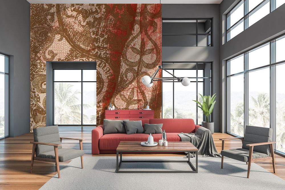 Tapestries - Wall decor / Wallpaper "Lace" - CHARLOTTE MASSIP