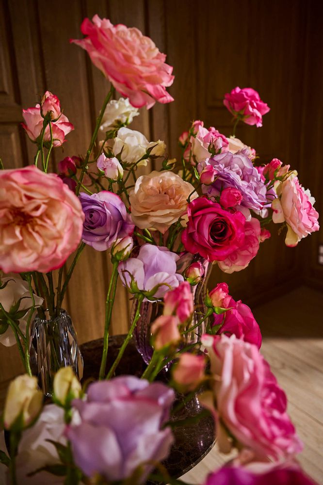 Décorations florales - Des roses artificielles (collection Real Touch) - SILK-KA BV