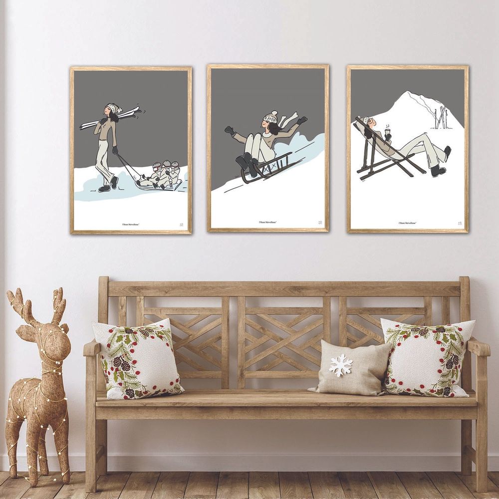 Poster - Mountain Collection - L'HEURE MERVEILLEUSE
