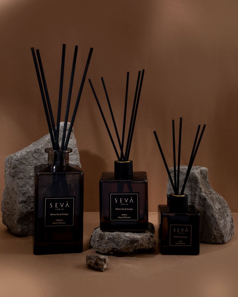 Scent diffusers - Diffuser White Tea  - 500 ml - SEVA HOME
