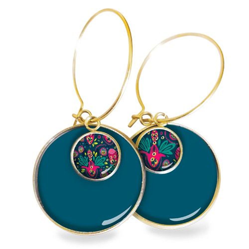 Jewelry - Nomade Créoles Rio - Gold - LES JOLIES D'EMILIE