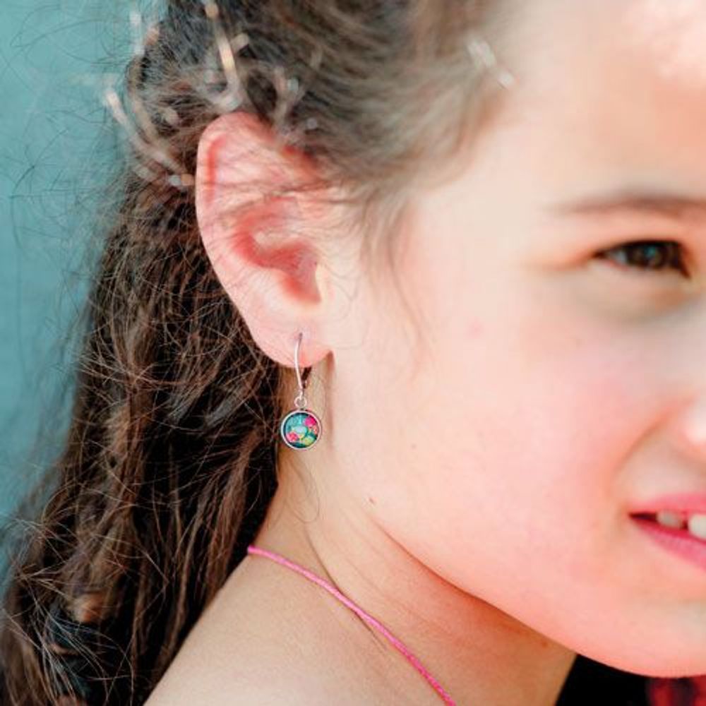 Accessoires enfants - Dormeuses Enfant Clé de Sol / Note de Musique - Argent - LES MINIS D'EMILIE