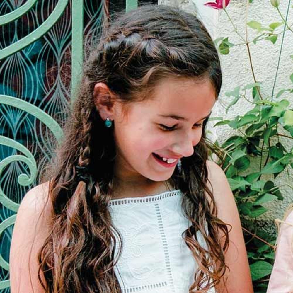 Accessoires enfants - Nomade Billes Enfant Paon / Plume de Paon - Argent - LES MINIS D'EMILIE
