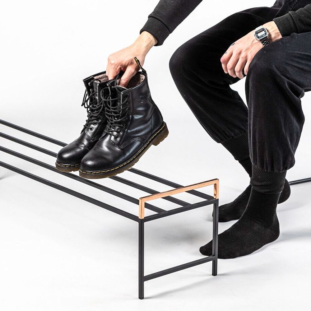 Design objects - Shoe Storage and Shelf - Copper Touch - DESIGN ATELIER ARTICLE
