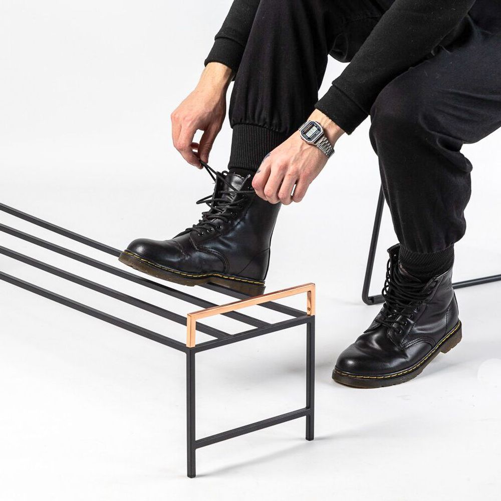 Design objects - Shoe Storage and Shelf - Copper Touch - DESIGN ATELIER ARTICLE