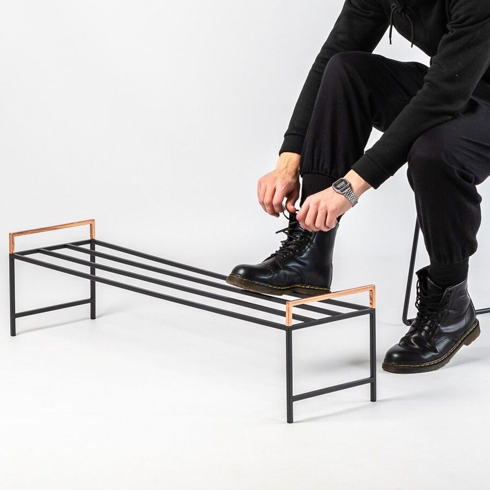 Design objects - Shoe Storage and Shelf - Copper Touch - DESIGN ATELIER ARTICLE