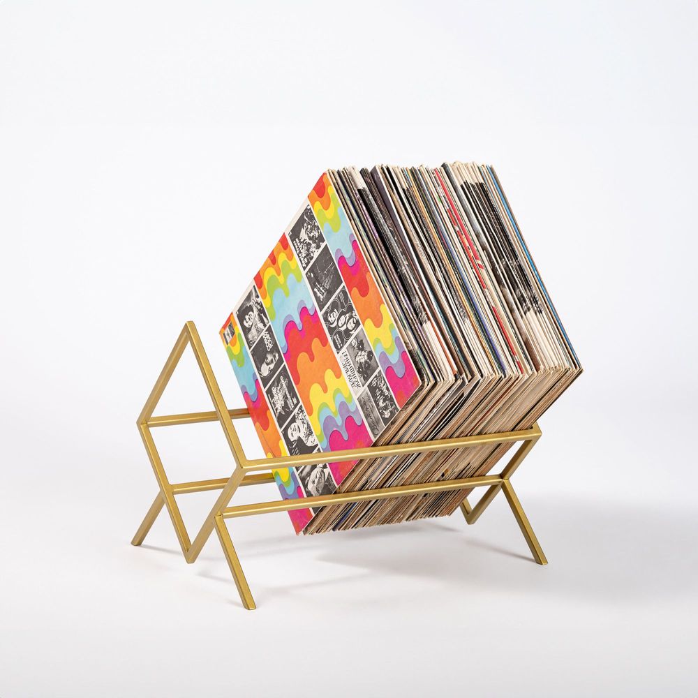 Decorative objects - LP vinyl record holder - Romb One - DESIGN ATELIER ARTICLE