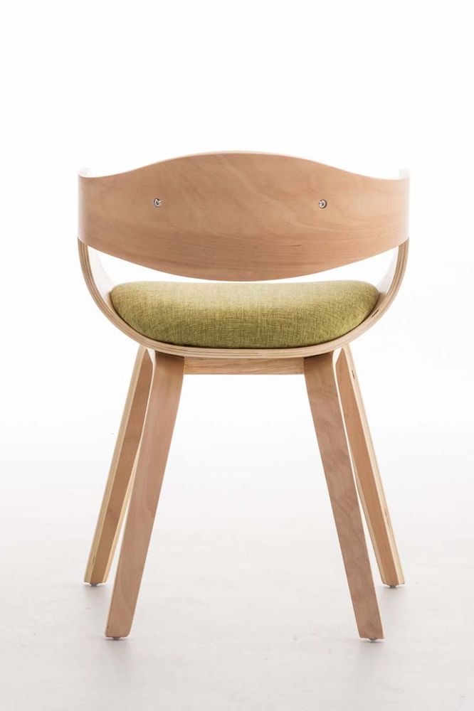 Kitchens furniture - Kingston Chair - Natural Wood/Light Green - VIBORR