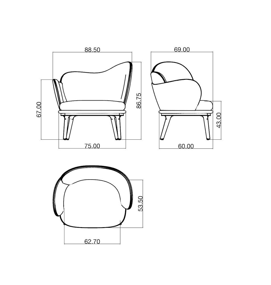 Fauteuils pour collectivités - Fauteuil Jill - ARIANESKÉ