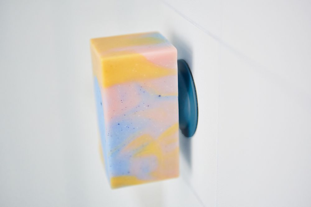 Objets design - Soapi Petrol - Support magnétique pour shampoing et savon solides - SOAPI