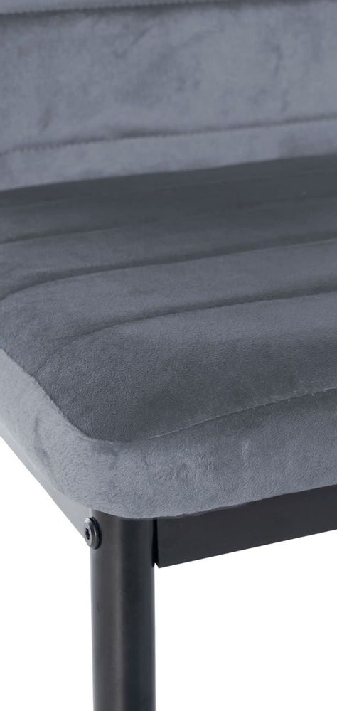 Chairs - Mayfair Velvet Chair - Light Gray - VIBORR