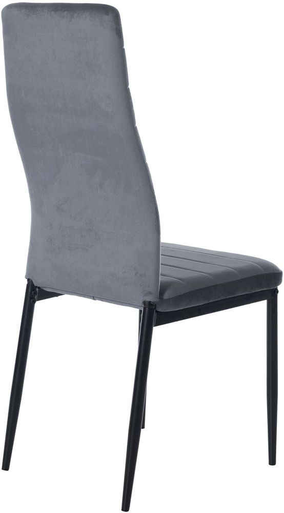 Chairs - Mayfair Velvet Chair - Light Gray - VIBORR