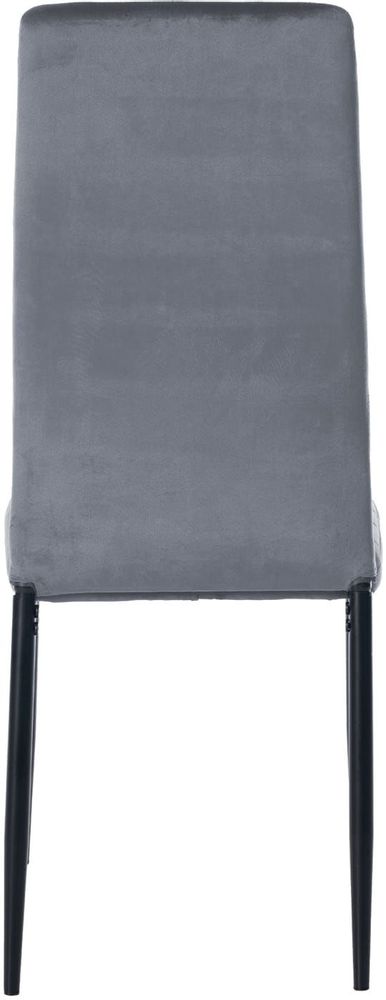 Chairs - Mayfair Velvet Chair - Light Gray - VIBORR