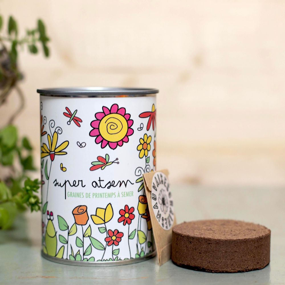 Gifts - Sowing kit\" Super atsem\” Made in France - MAUVAISES GRAINES