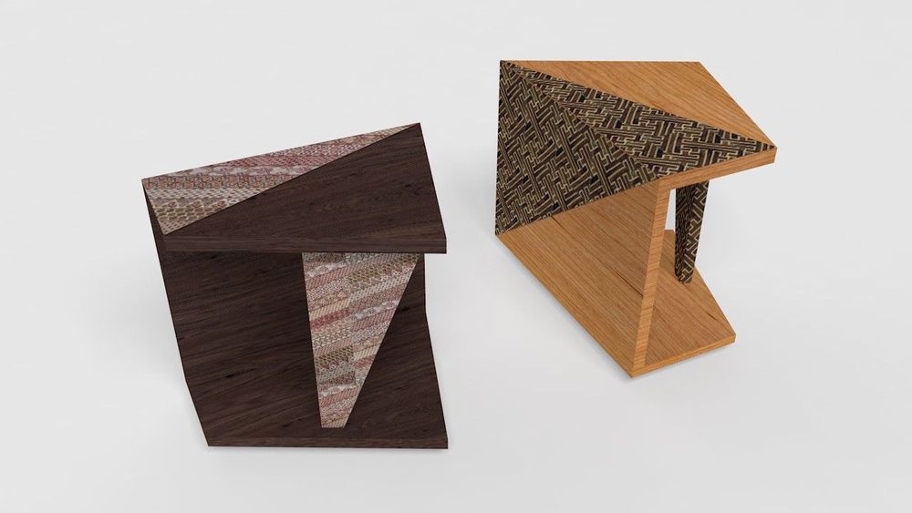 Objets de décoration - Yosegi Combination Table - YOSEGI