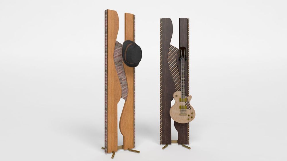 Shelves - Yosegi Guitar Stand - YOSEGI