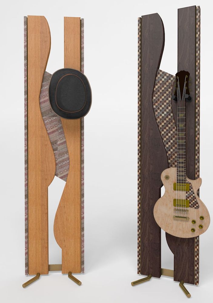 Shelves - Yosegi Guitar Stand - YOSEGI