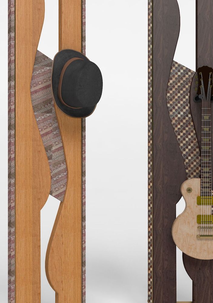 Shelves - Yosegi Guitar Stand - YOSEGI