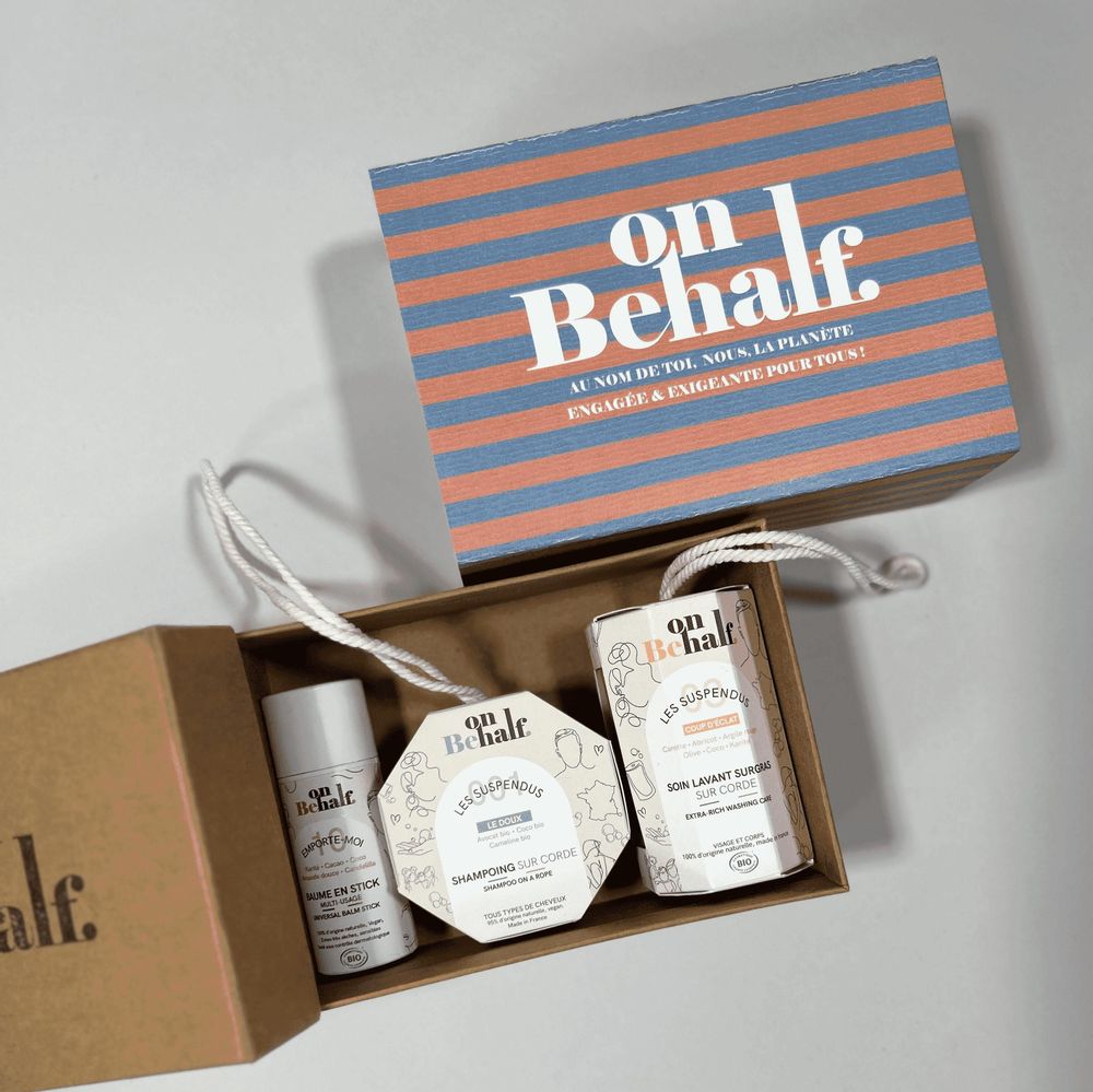 Savons - Coffret Iconiques tellement pratiques - ON BEHALF