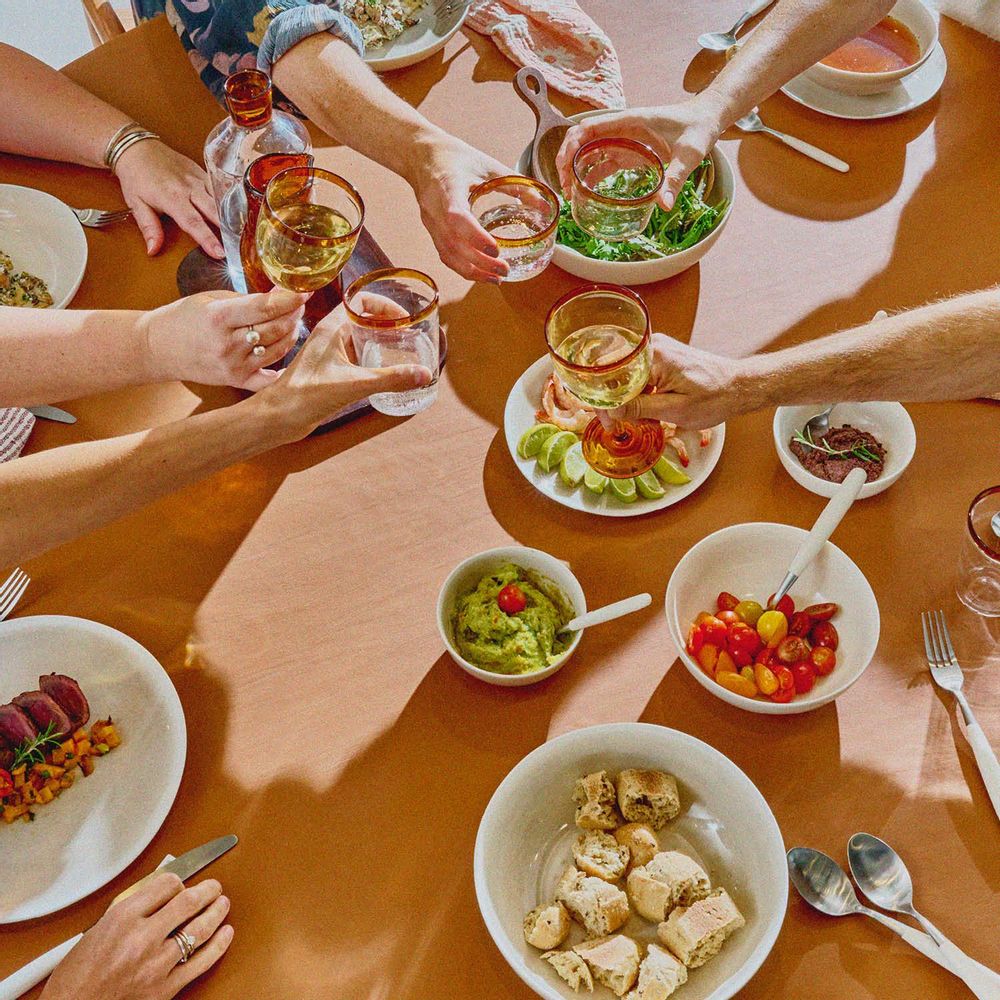 Platter and bowls - Biscotti - POMAX