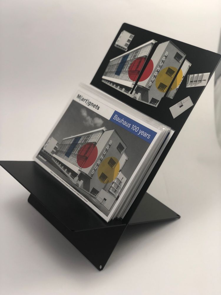 Decorative objects - Bauhaus Dessau 100 Years Façade Fridge Magnet - 6 pieces - BEAMALEVICH