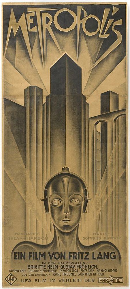 Decorative objects - Fritz Lang Metropolis Architecture Fridge Magnets - 70 pieces - BEAMALEVICH