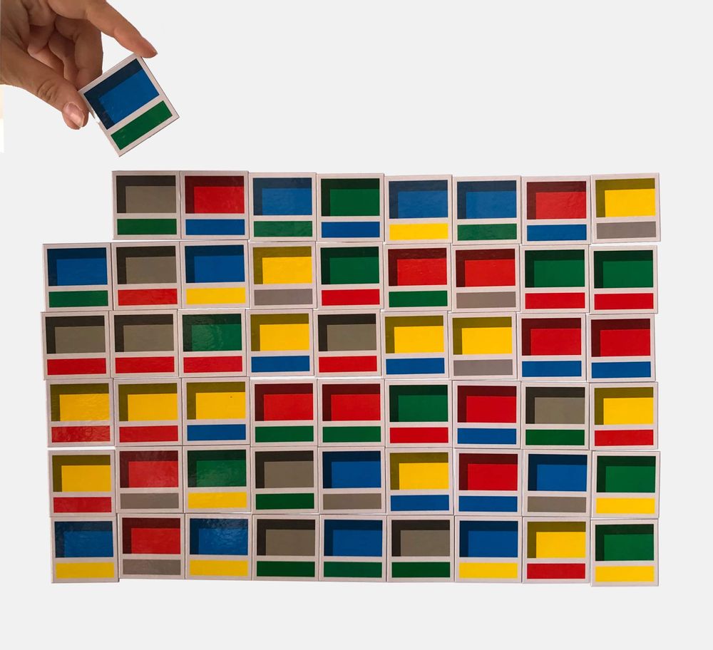 Decorative objects - Unité Le Corbusier Brutalism Archi Fridge Magnets - 54 pieces - BEAMALEVICH