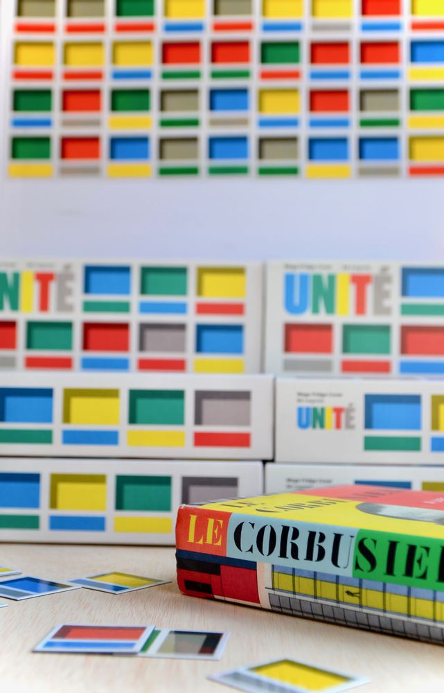 Decorative objects - Unité Le Corbusier Brutalism Archi Fridge Magnets - 54 pieces - BEAMALEVICH
