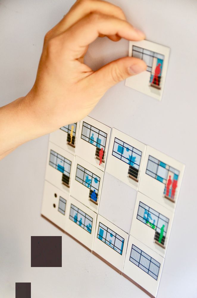 Decorative objects - Staatliches Bauhaus Dessau Architecture Fridge Magnets - 20 pieces - BEAMALEVICH