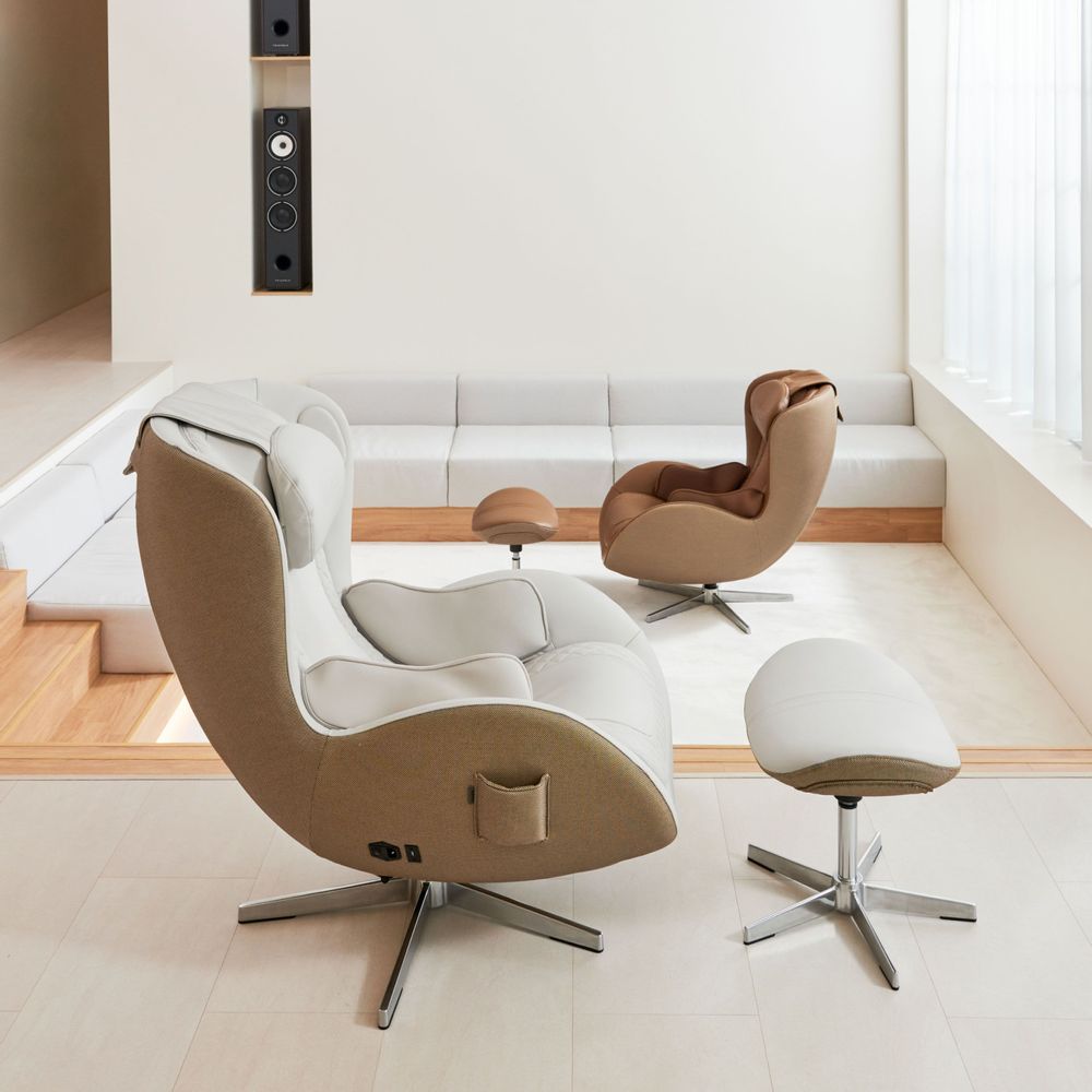Lounge chairs for hospitalities & contracts - Nou Campo Lifestyle Massage Chair - NOUHAUS