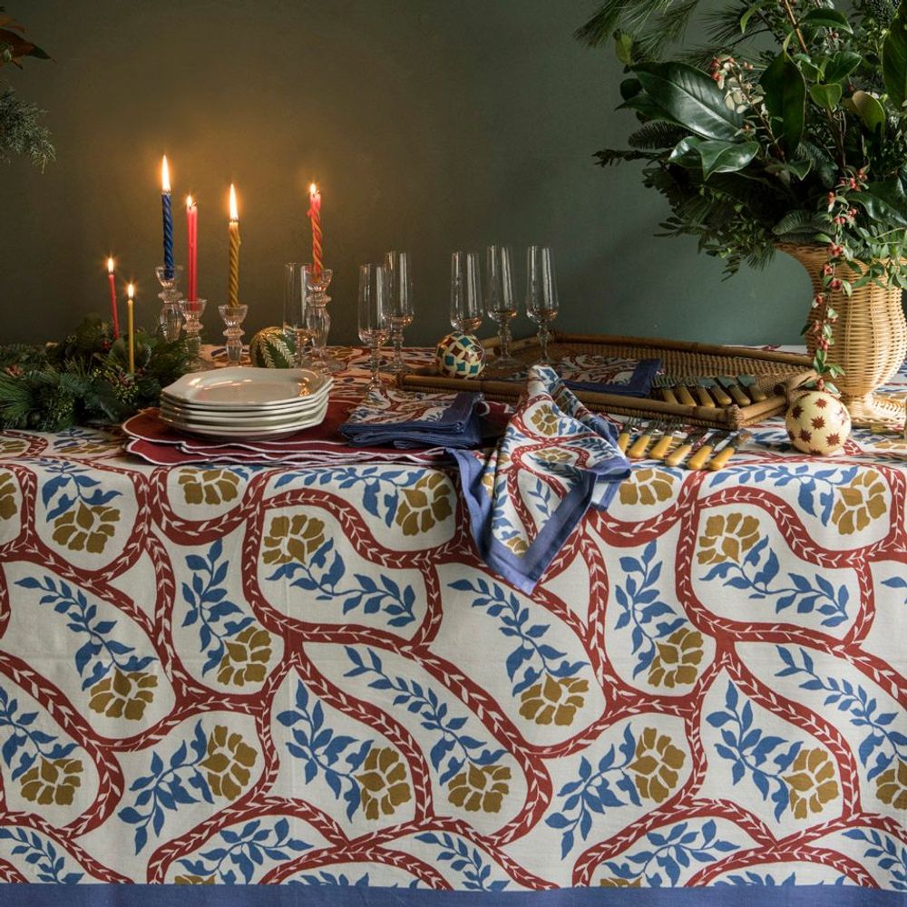 Table cloths - Cachemire Tablecloth - MAHE HOMEWARE