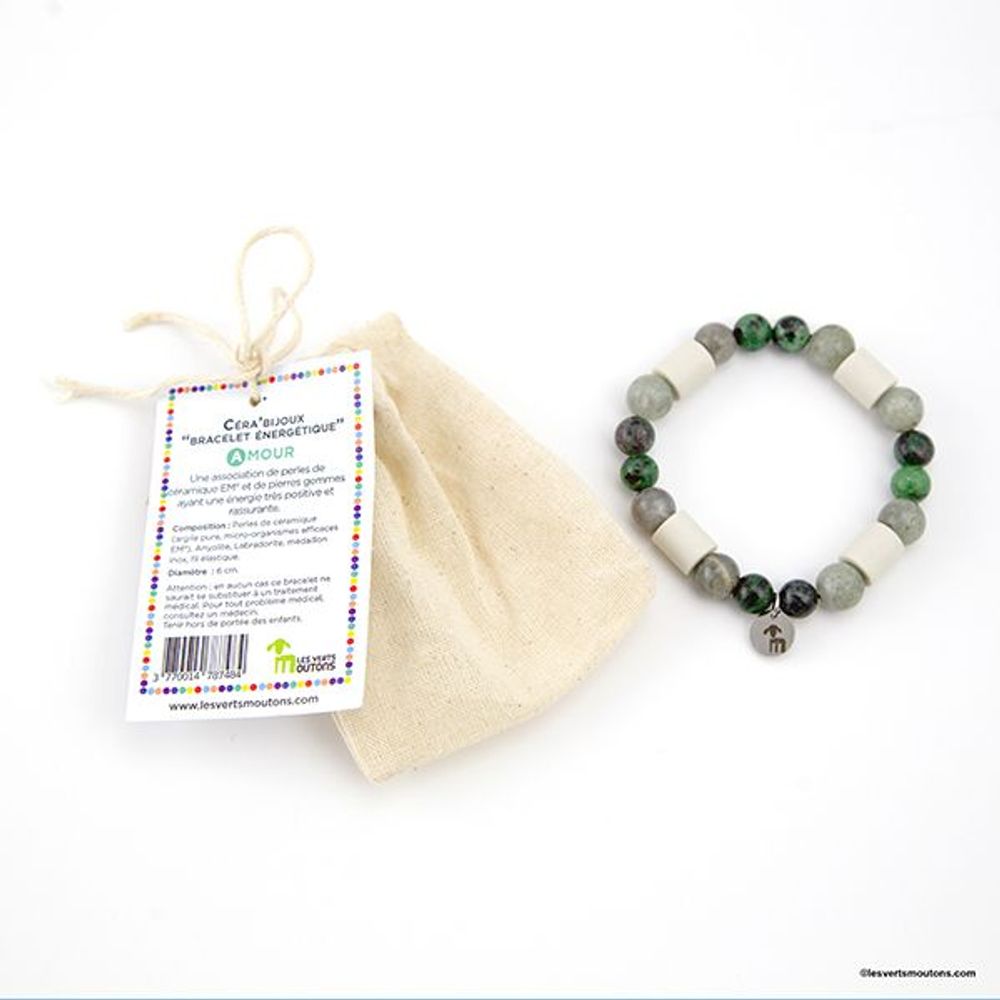 Bracelets - Céra'Bijoux Bracelet\" Love\ " - LES VERTS MOUTONS