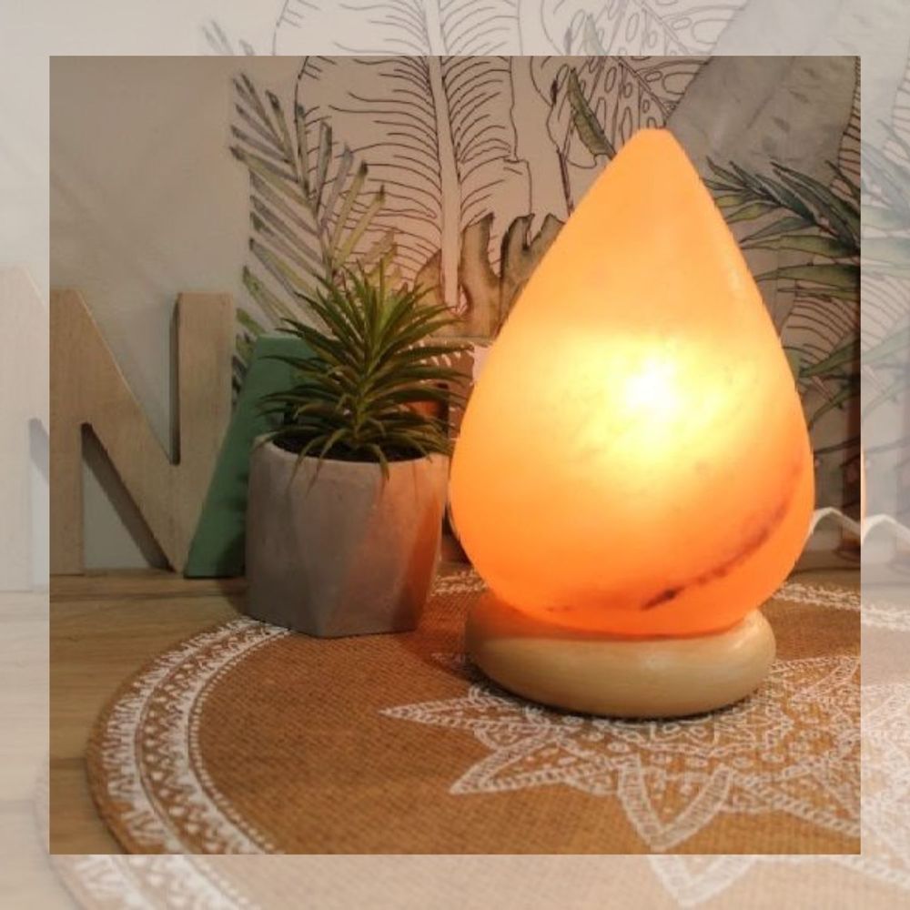 Objets de décoration - Lampe de sel - Goutte - COCOONME