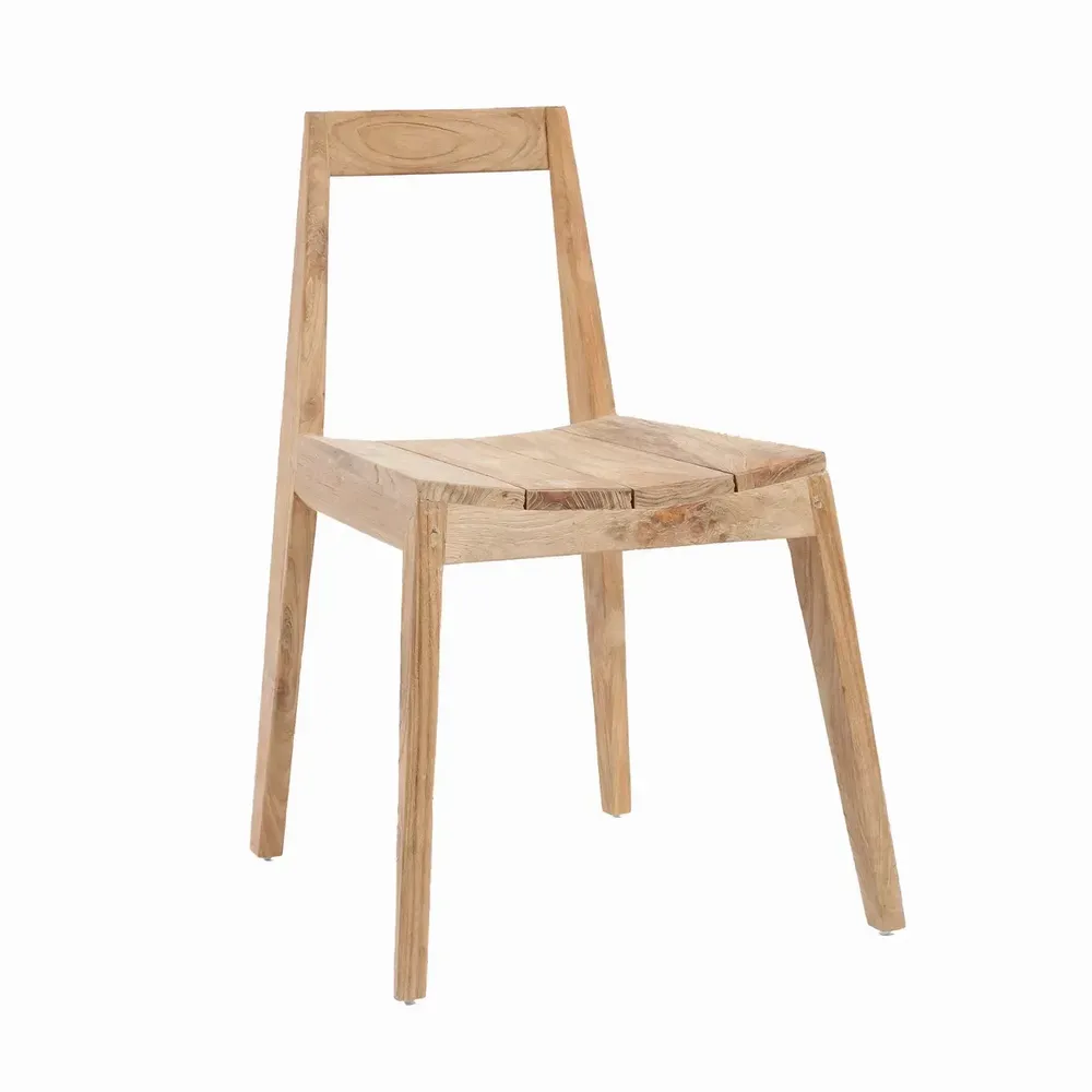Chaises - La chaise de salle à manger Paxi - Naturelle - Extérieur - BAZAR BIZAR LIVING