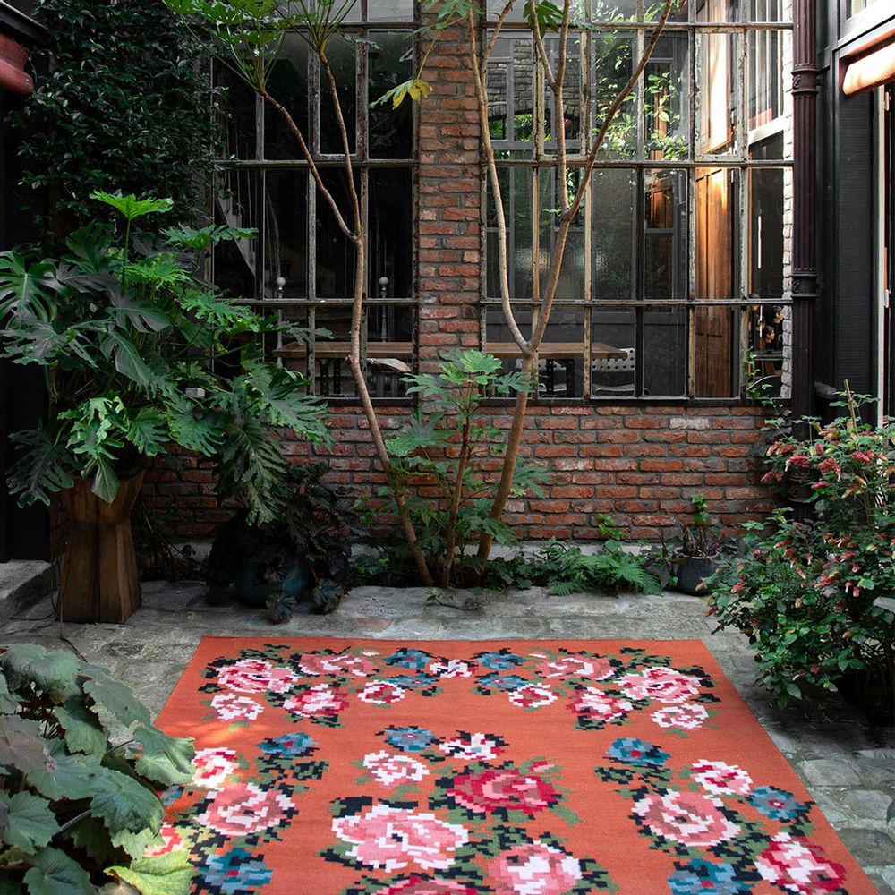 Contemporary carpets - Balti carpet - LE MONDE SAUVAGE BEATRICE LAVAL