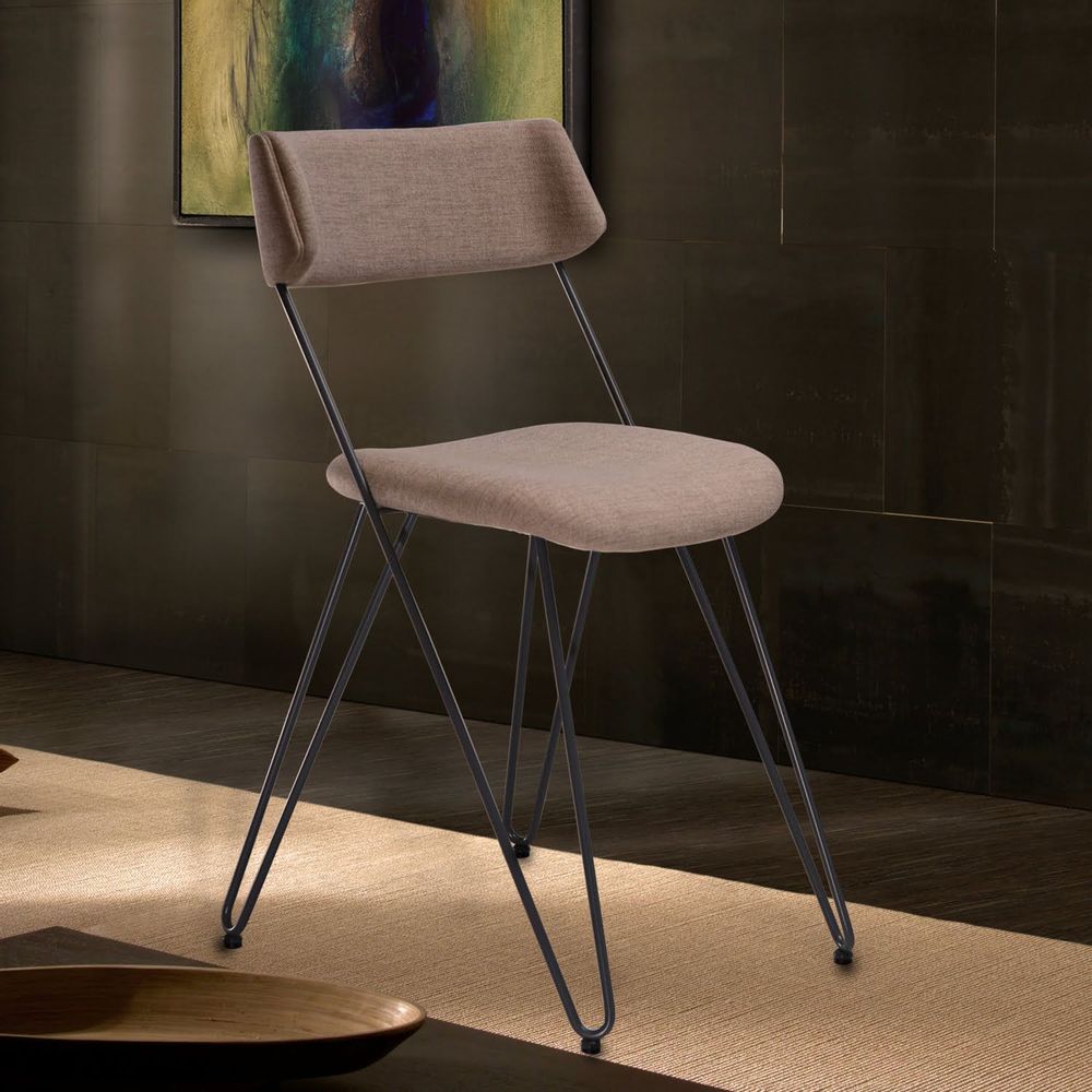 Chairs - IBSEN MISS -Fabric dining chairs by GREYGE - GREYGE