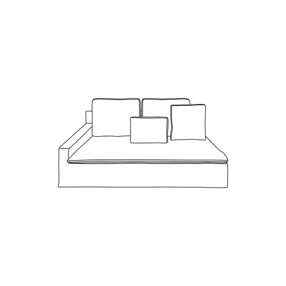 Decorative objects - Sossusvlei sofa range: 15 shapes - LE MONDE SAUVAGE BEATRICE LAVAL