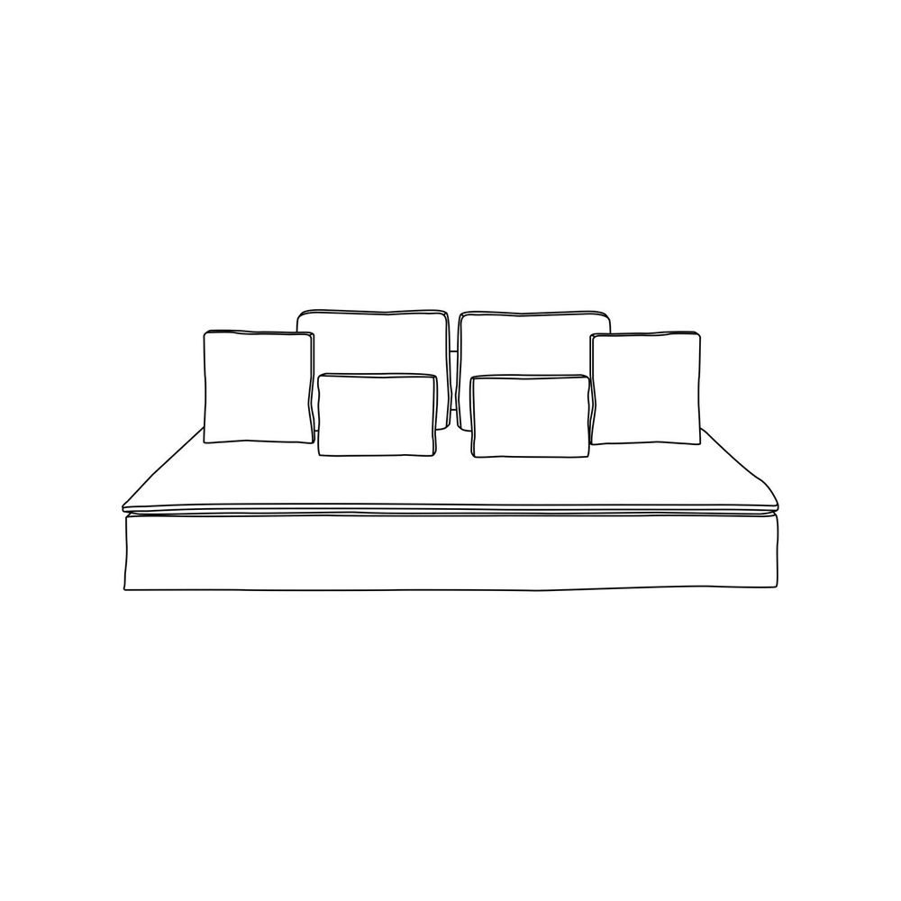 Decorative objects - Sossusvlei sofa range: 15 shapes - LE MONDE SAUVAGE BEATRICE LAVAL