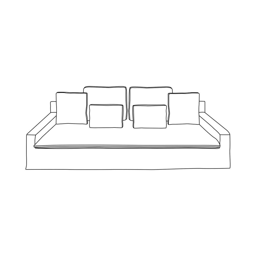 Decorative objects - Sossusvlei sofa range: 15 shapes - LE MONDE SAUVAGE BEATRICE LAVAL