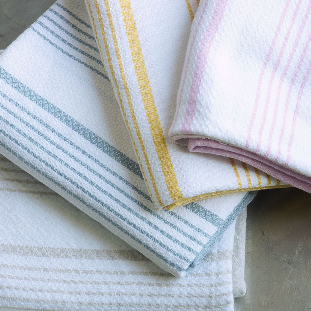 Serviettes de bain - FOUTA EN COTON BIOLOGIQUE - Collection WHITE SAND- Couleur BLANC & MIRAGE - KARAWAN AUTHENTIC